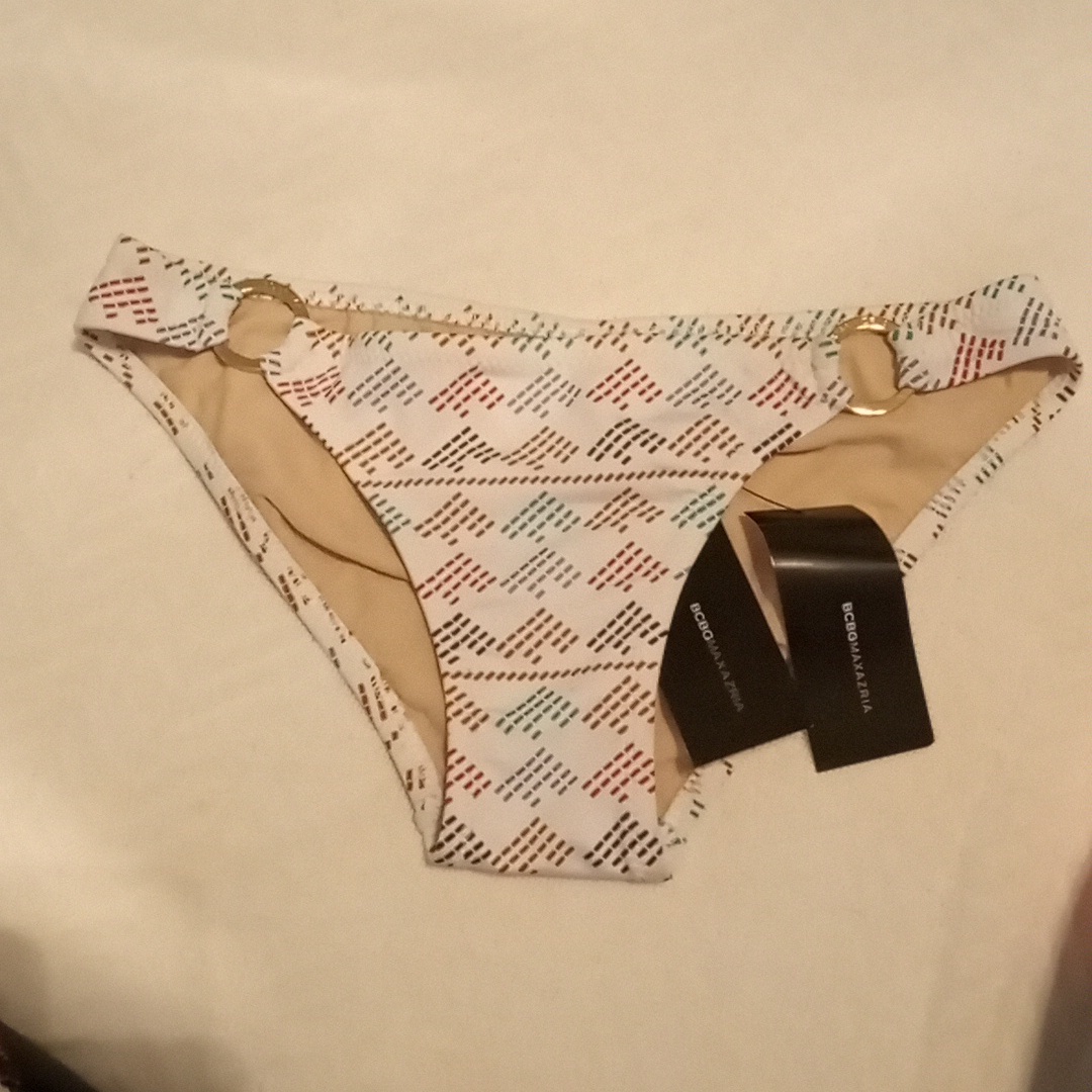 Bcbgmaxazria Rectangle Pattern Bikini Bottom
